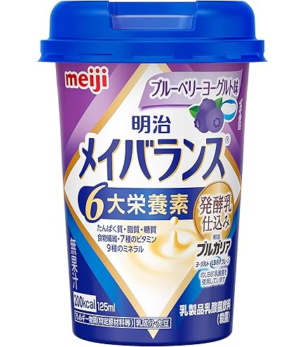 Amazon.co.jp: メイバランスミニカップ 発酵乳仕込み いちごヨーグルト